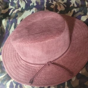 Brown Corduroy Cowboy Brim